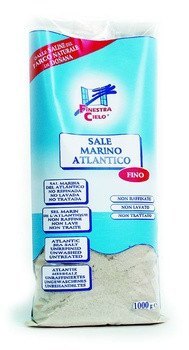 Sale marino dell' Atlantico la finestra sul cielo –